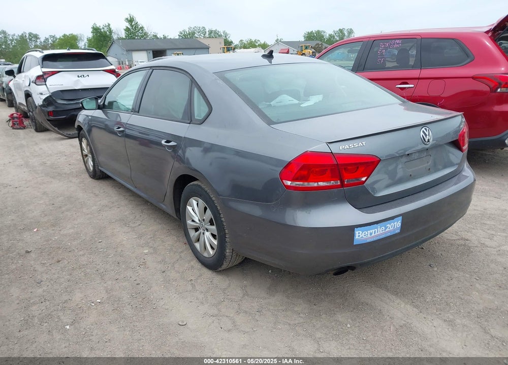 2014 VOLKSWAGEN PASSAT VIN: 1VWAT7A37EC102282