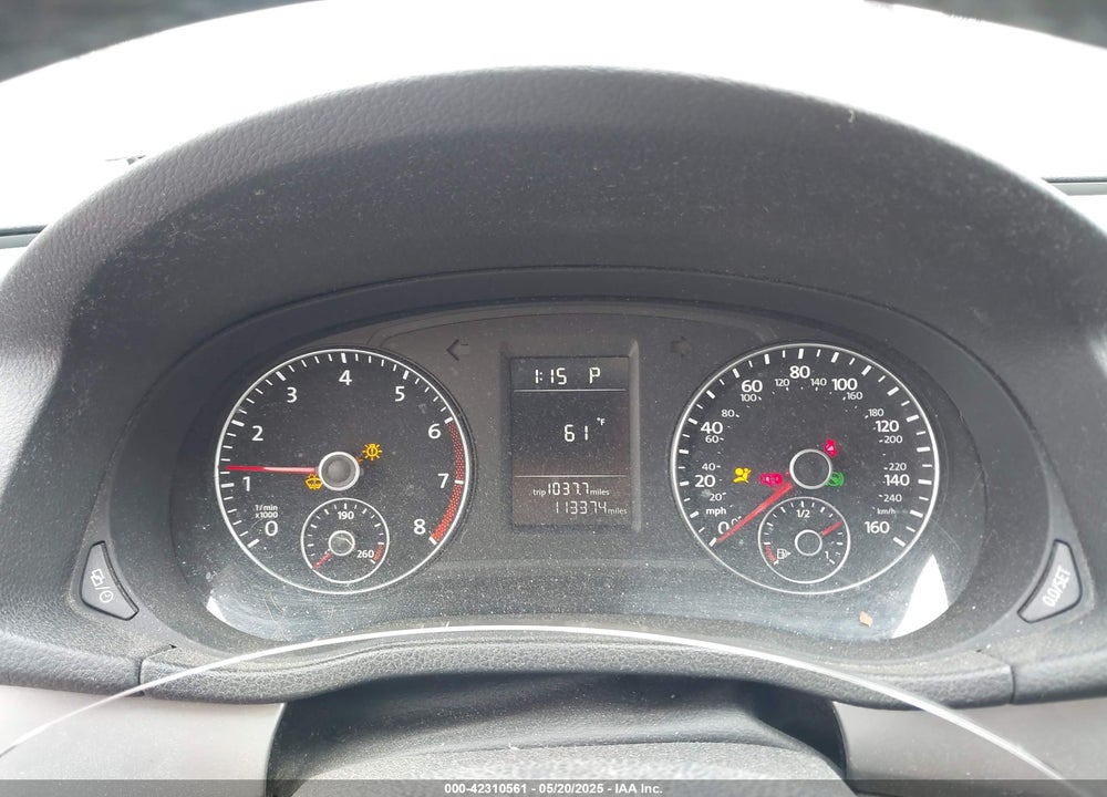 2014 VOLKSWAGEN PASSAT VIN: 1VWAT7A37EC102282