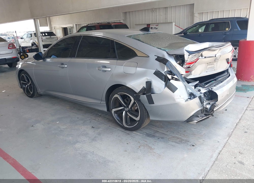 2021 HONDA ACCORD VIN: 1HGCV1F40MA068265