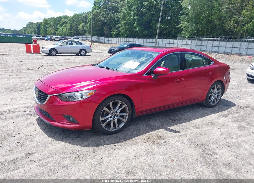 2014 MAZDA 6 I GRAND TOURING VIN: JM1GJ1W69E1133211