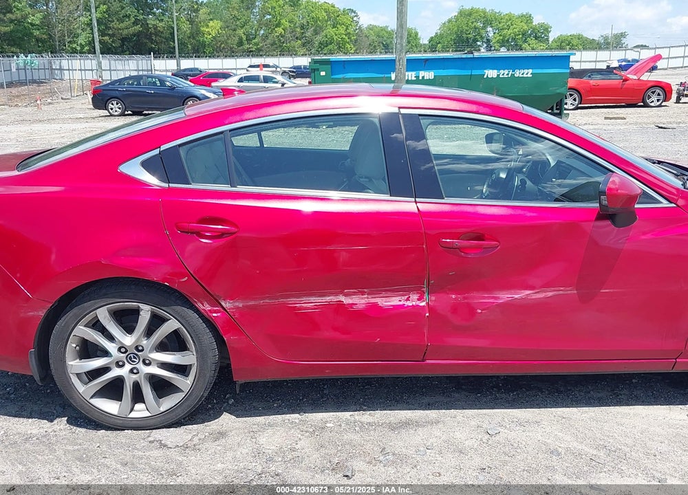 2014 MAZDA 6 I GRAND TOURING VIN: JM1GJ1W69E1133211
