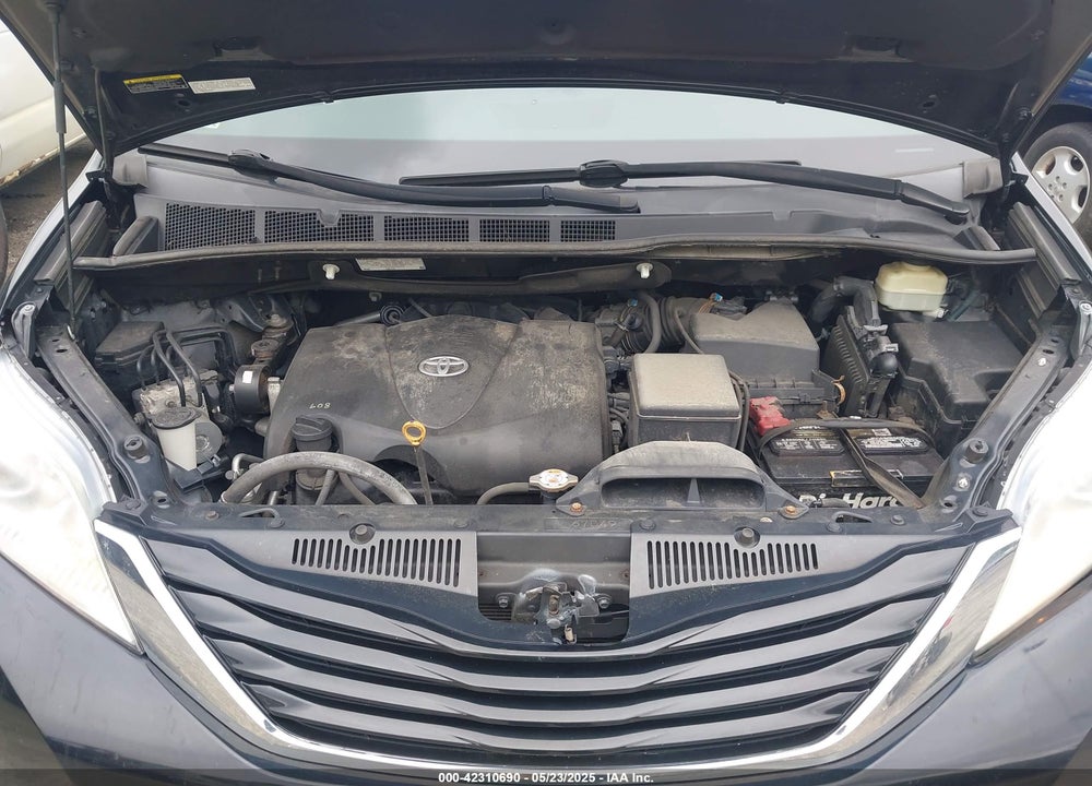 2017 TOYOTA SIENNA LE 7 PASSENGER VIN: 5TDJZ3DC5HS160965