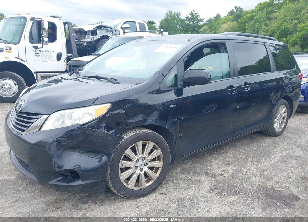 2017 TOYOTA SIENNA LE 7 PASSENGER VIN: 5TDJZ3DC5HS160965
