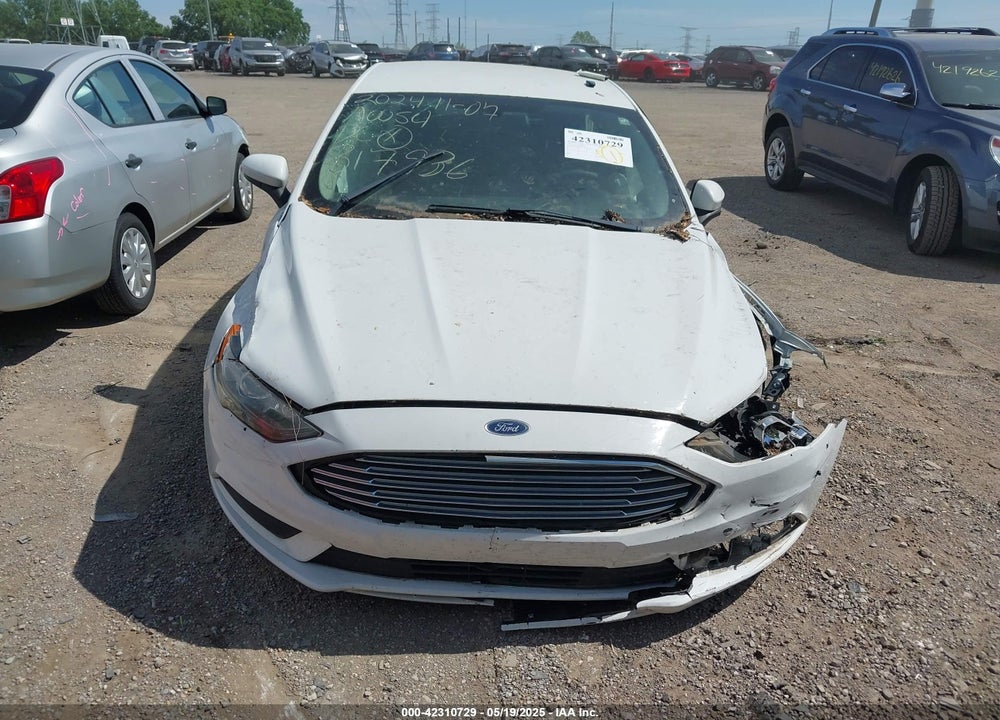 2017 FORD FUSION HYBRID SE VIN: 3FA6P0LUXHR317936