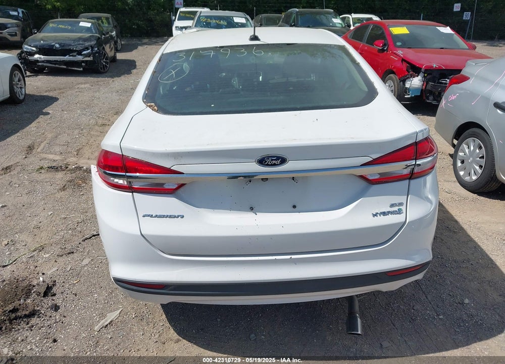 2017 FORD FUSION HYBRID SE VIN: 3FA6P0LUXHR317936