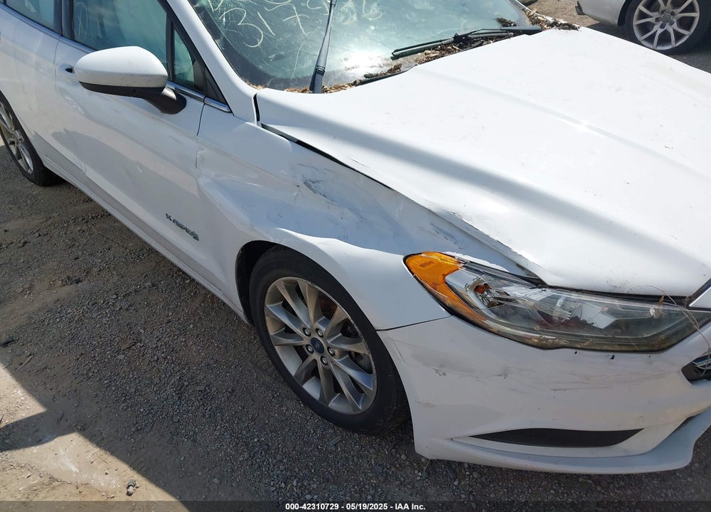 2017 FORD FUSION HYBRID SE VIN: 3FA6P0LUXHR317936