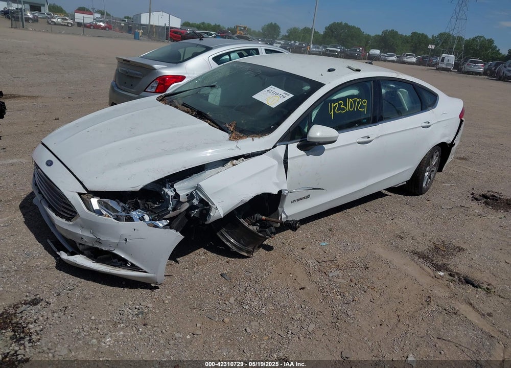 2017 FORD FUSION HYBRID SE VIN: 3FA6P0LUXHR317936