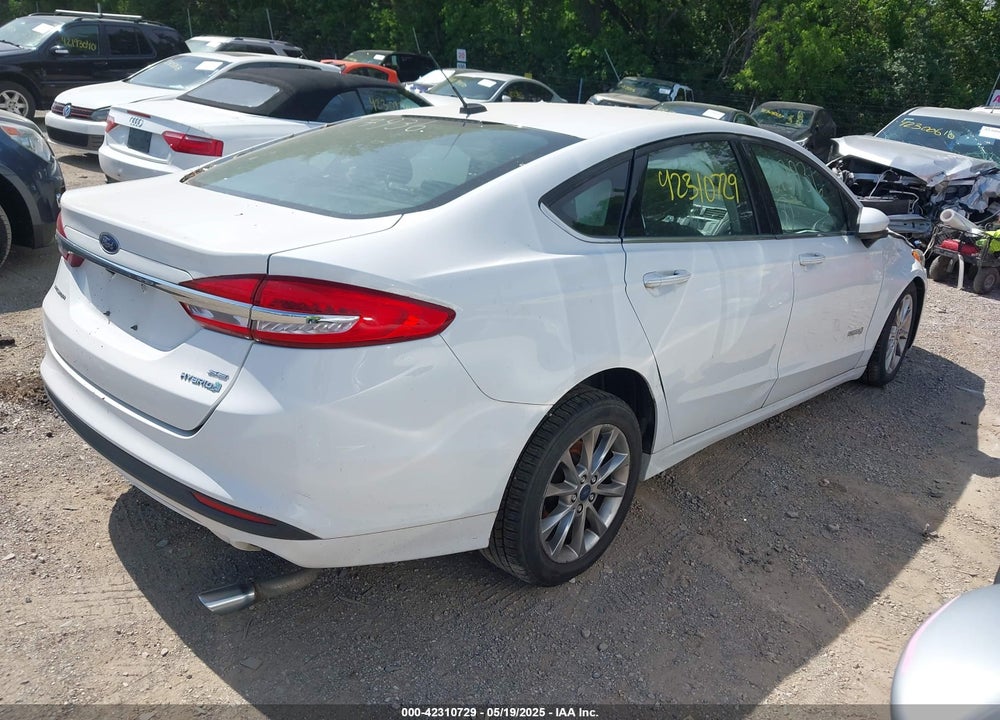 2017 FORD FUSION HYBRID SE VIN: 3FA6P0LUXHR317936