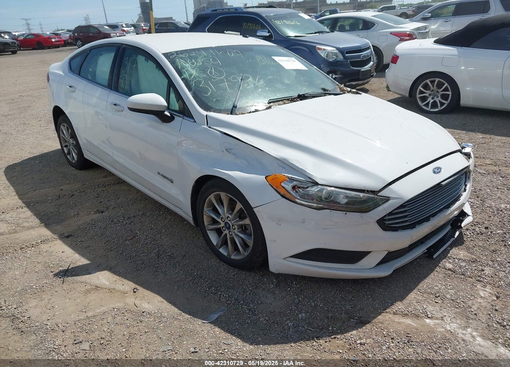 2017 FORD FUSION HYBRID SE VIN: 3FA6P0LUXHR317936