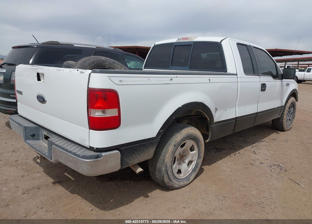 2004 FORD F-150 VIN: 1FTPX12554NA62883