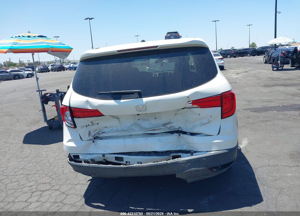 2017 HONDA PILOT EX-L VIN: 5FNYF5H80HB040102