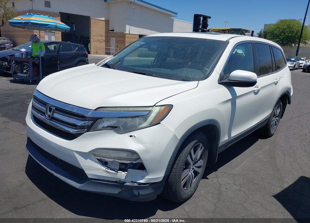 2017 HONDA PILOT EX-L VIN: 5FNYF5H80HB040102