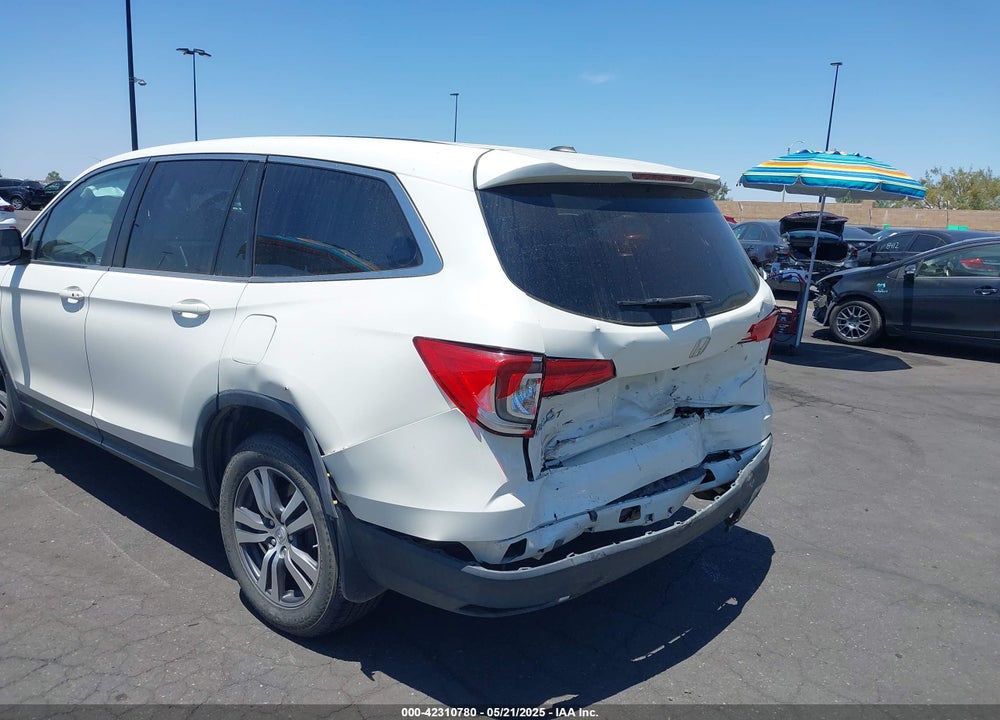 2017 HONDA PILOT EX-L VIN: 5FNYF5H80HB040102