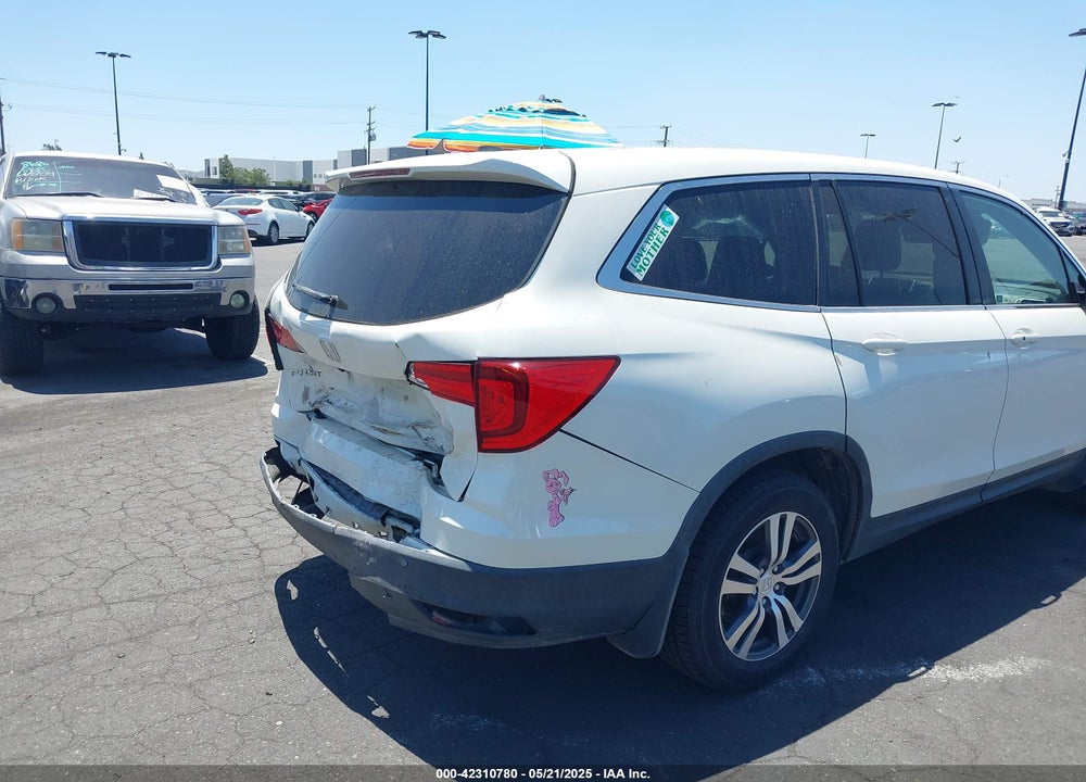 2017 HONDA PILOT EX-L VIN: 5FNYF5H80HB040102