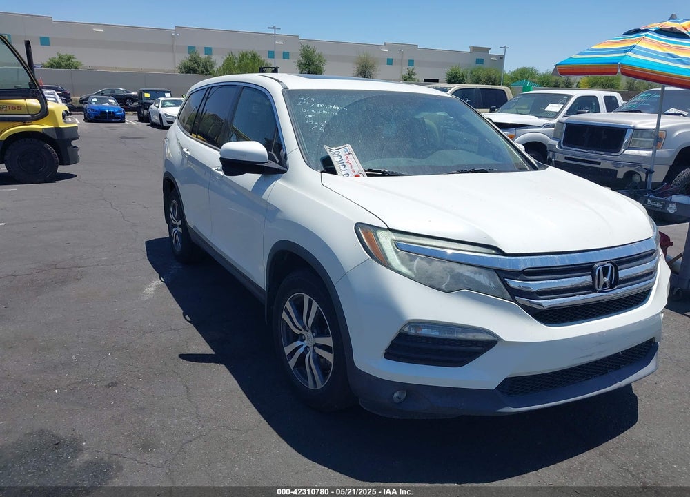 2017 HONDA PILOT EX-L VIN: 5FNYF5H80HB040102