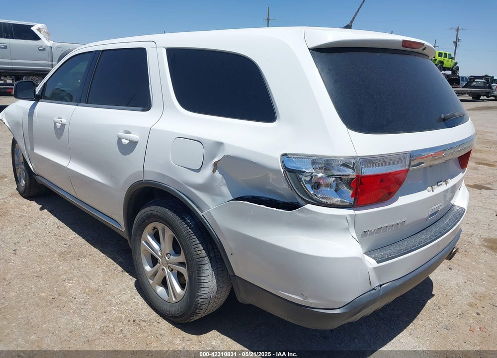 2013 DODGE DURANGO VIN: 1C4RDHAG0DC696904