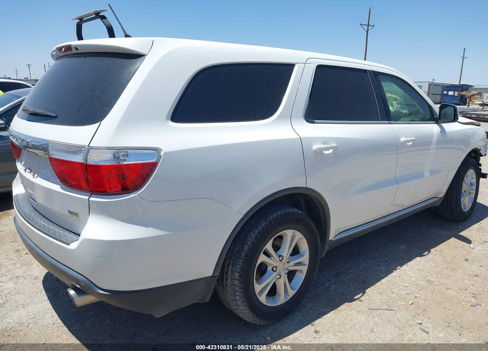 2013 DODGE DURANGO VIN: 1C4RDHAG0DC696904