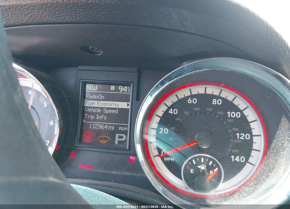 2013 DODGE DURANGO VIN: 1C4RDHAG0DC696904