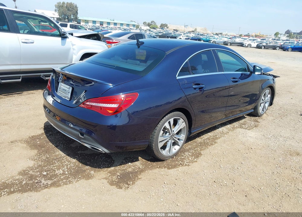 2018 MERCEDES-BENZ CLA 250 VIN: WDDSJ4EB9JN629869