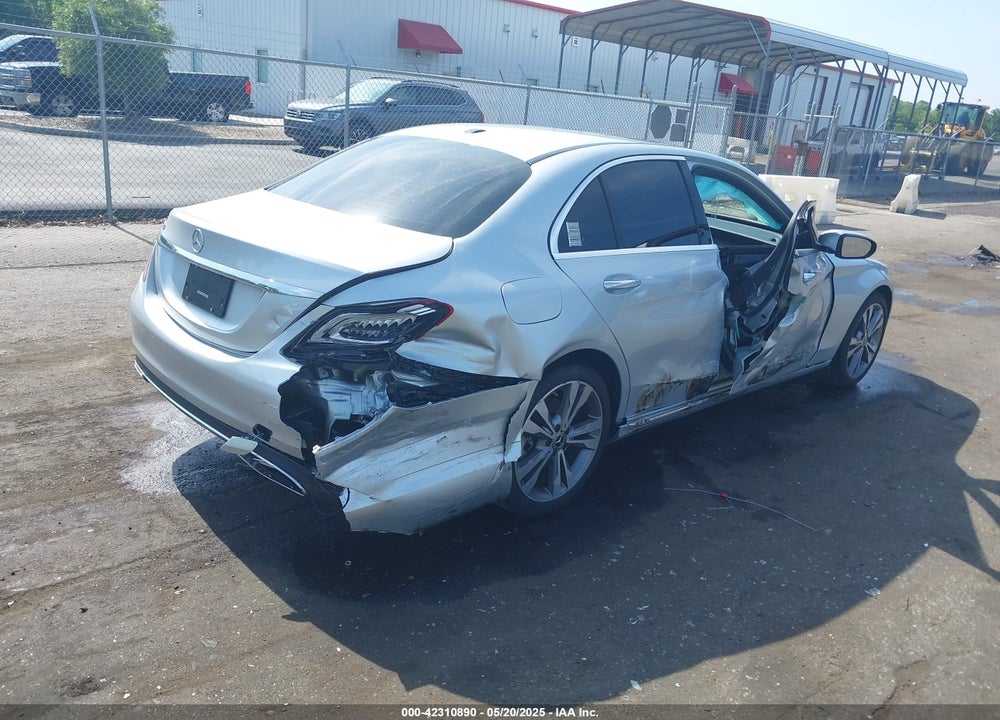 2020 MERCEDES-BENZ C CLASS VIN: WDDWF8DB0LR553935