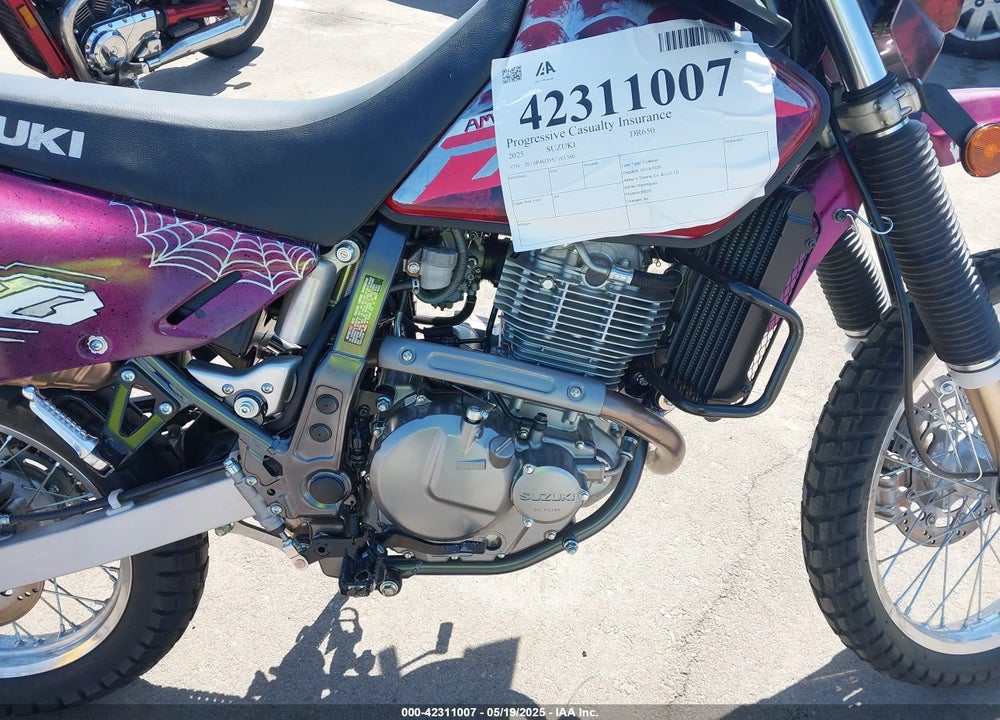 2025 SUZUKI DR650 SE VIN: JS1SP46D5S7101366