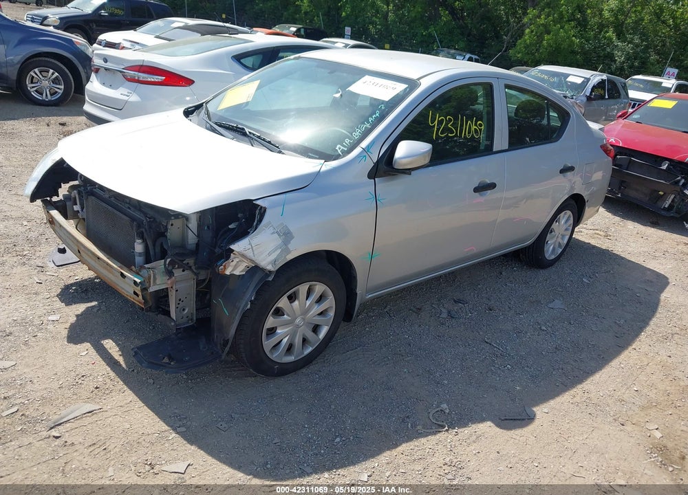 2017 NISSAN VERSA 1.6 S+ VIN: 3N1CN7AP0HL903799