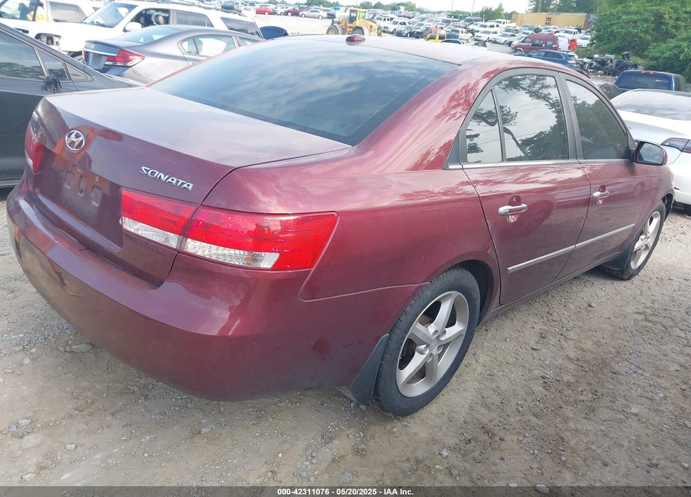 2008 HYUNDAI SONATA LIMITED/SE VIN: 5NPEU46CX8H354741
