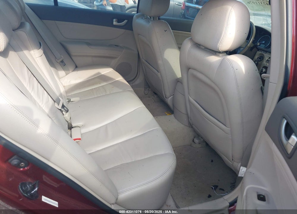 2008 HYUNDAI SONATA LIMITED/SE VIN: 5NPEU46CX8H354741
