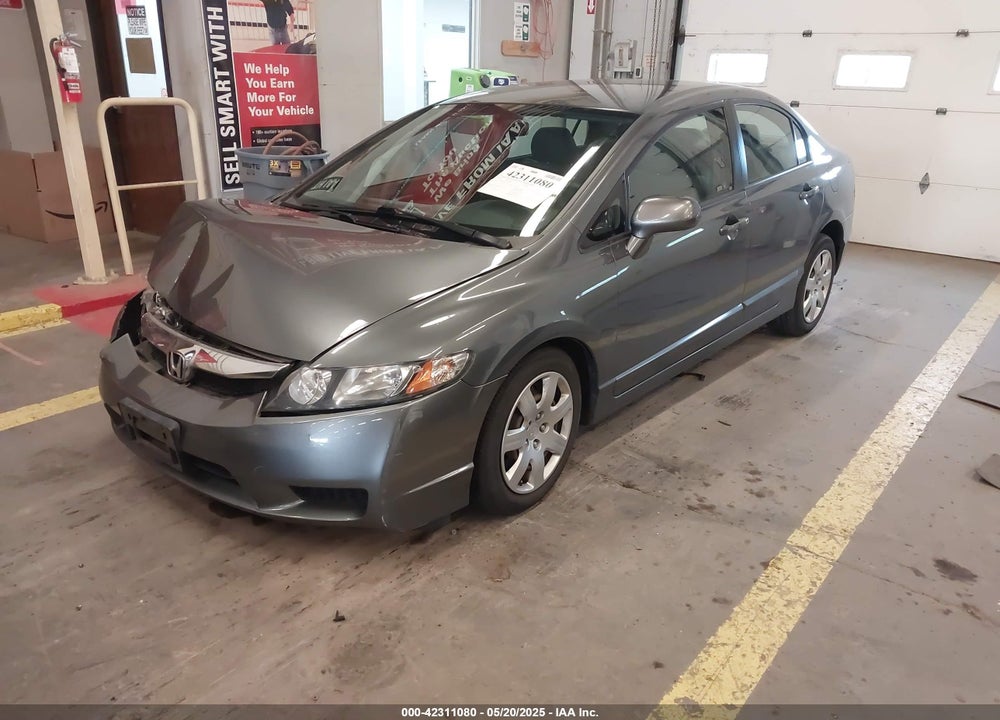 2009 HONDA CIVIC LX VIN: 19XFA16589E028584