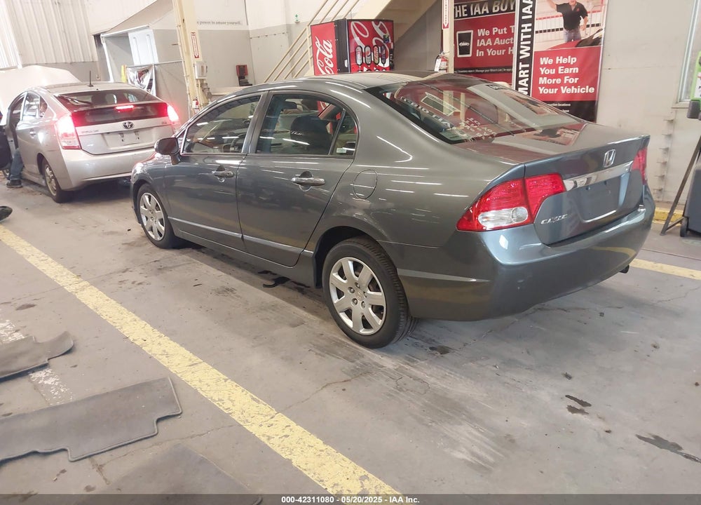 2009 HONDA CIVIC LX VIN: 19XFA16589E028584