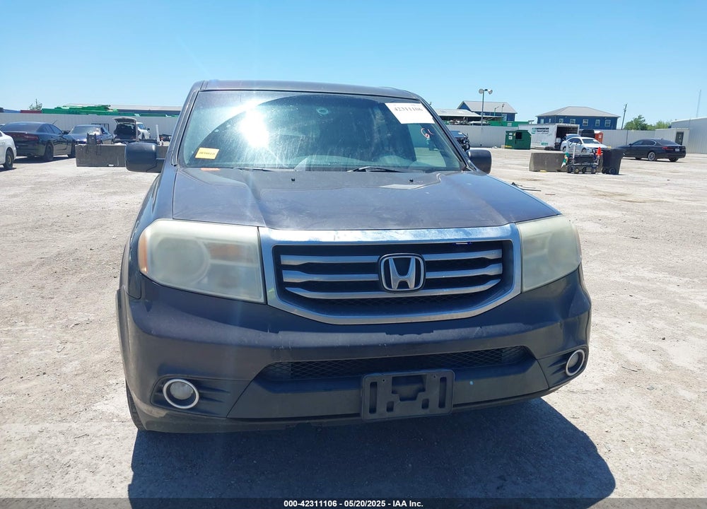 2012 HONDA PILOT VIN: 5FNYF3H4XCB011992