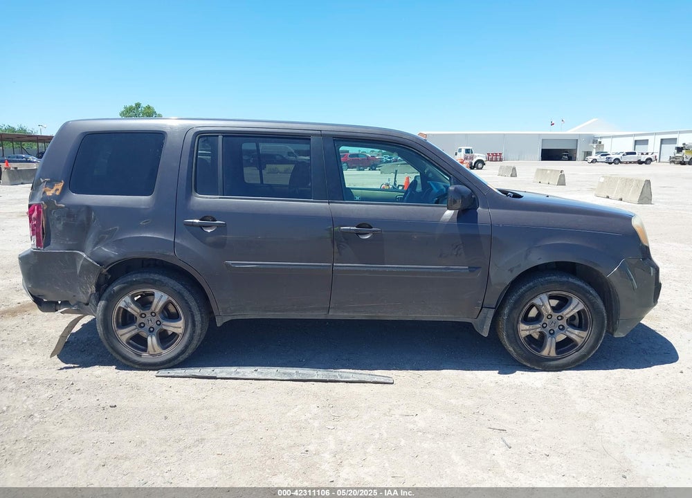2012 HONDA PILOT VIN: 5FNYF3H4XCB011992