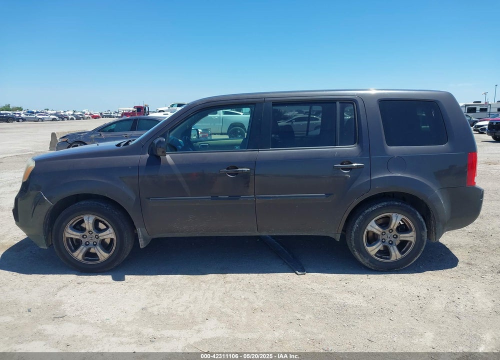 2012 HONDA PILOT VIN: 5FNYF3H4XCB011992