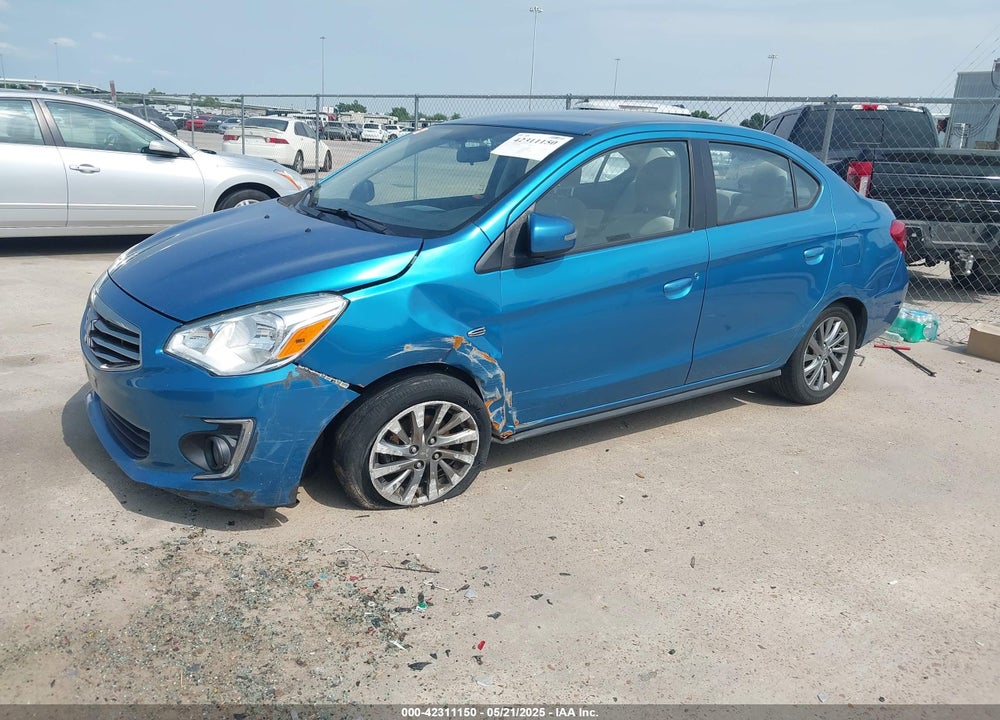 2019 MITSUBISHI MIRAGE G4 VIN: ML32F4FJ3KHF12974