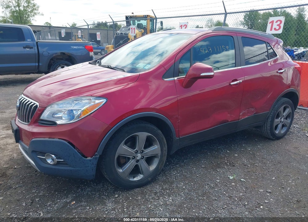 2014 BUICK ENCORE LEATHER VIN: KL4CJGSB5EB663989