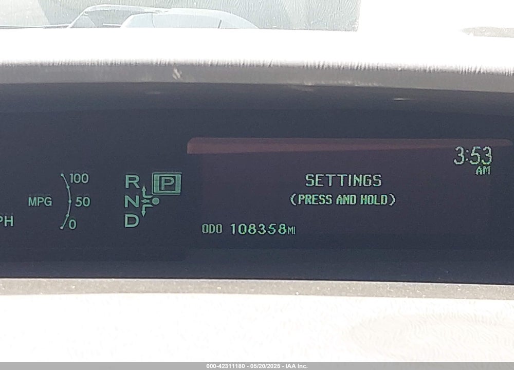 2011 TOYOTA PRIUS VIN: JTDKN3DU5B5368978