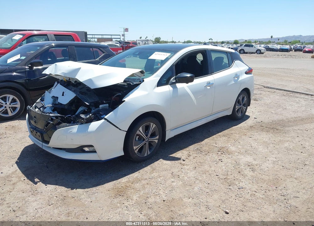 2021 NISSAN LEAF VIN: 1N4BZ1CV7MC551533