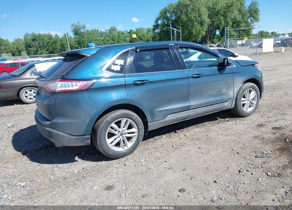 2016 FORD EDGE SEL VIN: 2FMPK4J92GBC57307