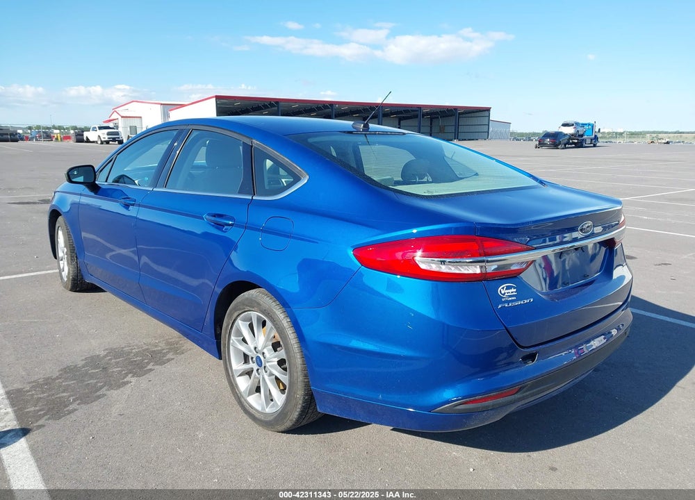 2017 FORD FUSION SE VIN: 3FA6P0H73HR260806