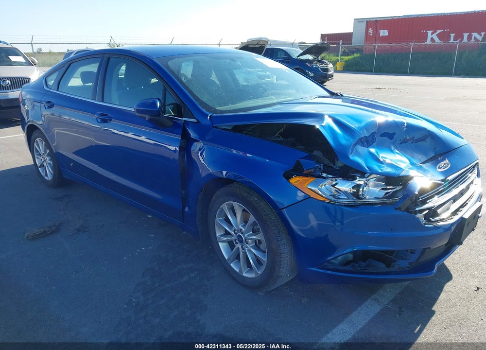 2017 FORD FUSION SE VIN: 3FA6P0H73HR260806