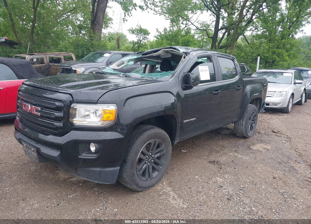 2017 GMC CANYON VIN: 1GTG6CEN4H1169575