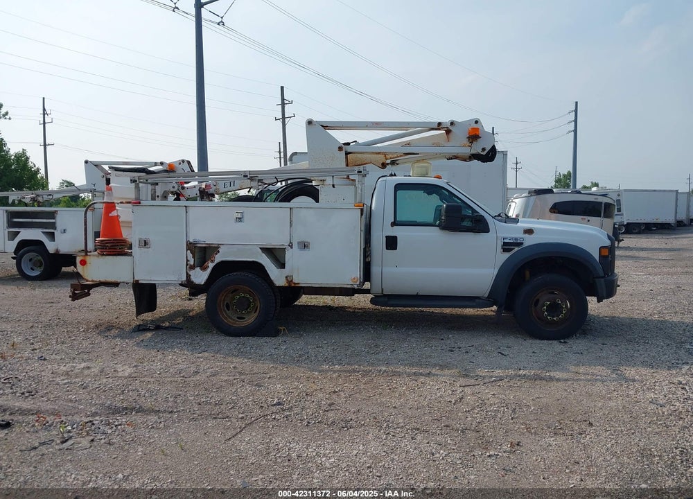 2008 FORD F-450 CHASSIS XL/XLT VIN: 1FDXF46Y48EA36172