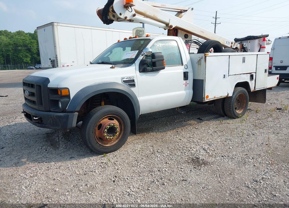 2008 FORD F-450 CHASSIS XL/XLT VIN: 1FDXF46Y48EA36172