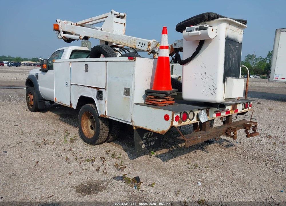 2008 FORD F-450 CHASSIS XL/XLT VIN: 1FDXF46Y48EA36172