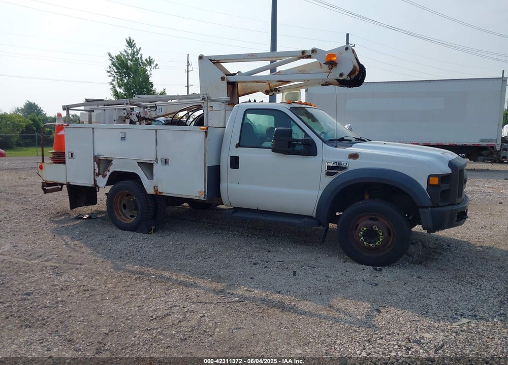 2008 FORD F-450 CHASSIS XL/XLT VIN: 1FDXF46Y48EA36172