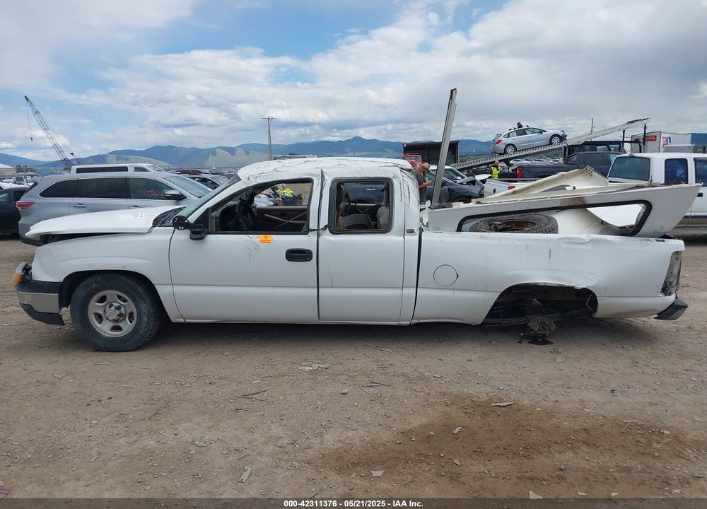 2004 CHEVROLET SILVERADO 1500 WORK TRUCK VIN: 2GCEC19V041313688