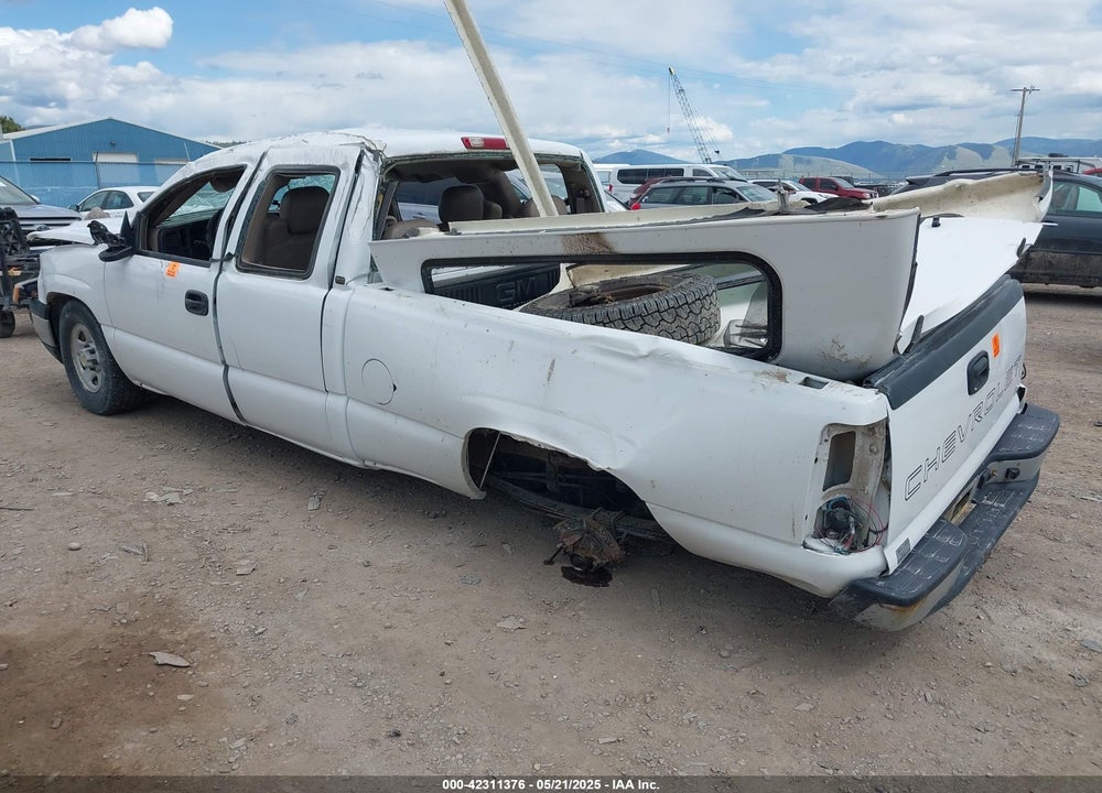 2004 CHEVROLET SILVERADO 1500 WORK TRUCK VIN: 2GCEC19V041313688