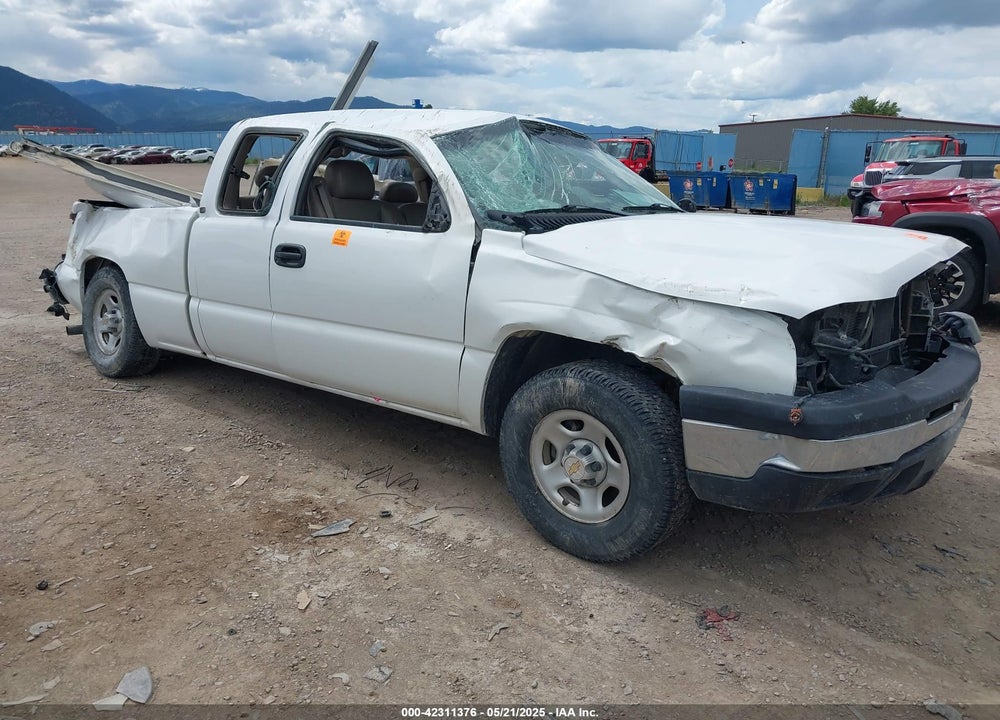 2004 CHEVROLET SILVERADO 1500 WORK TRUCK VIN: 2GCEC19V041313688