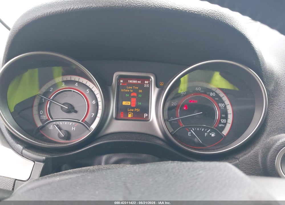 2015 DODGE JOURNEY VIN: 3C4PDCGB2FT505898
