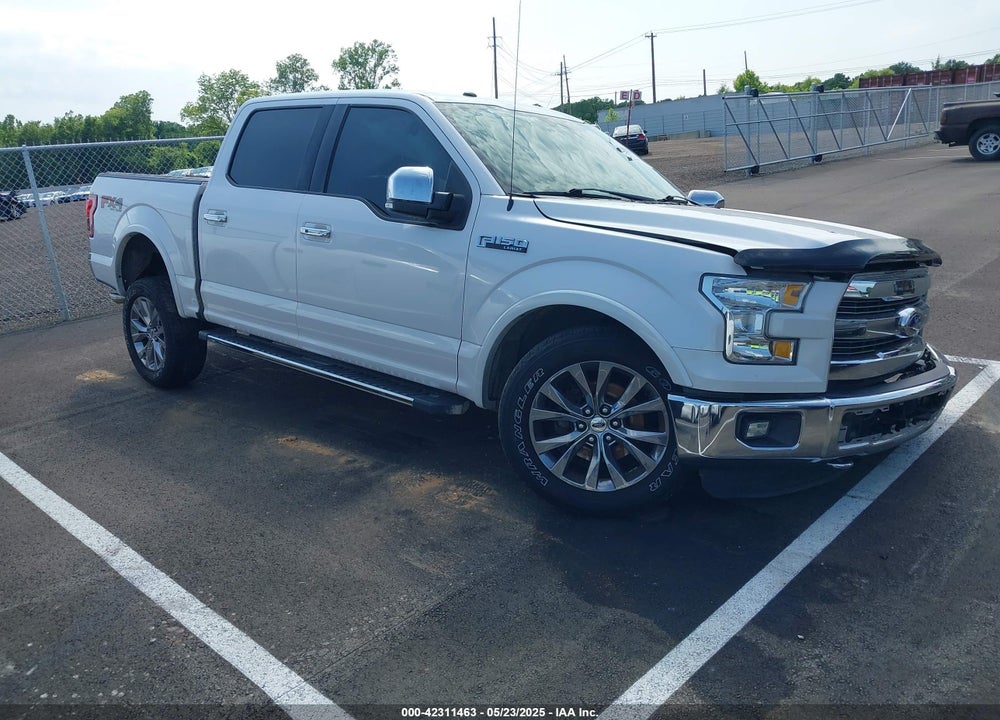 2016 FORD F-150 LARIAT VIN: 1FTEW1EF6GKF01870
